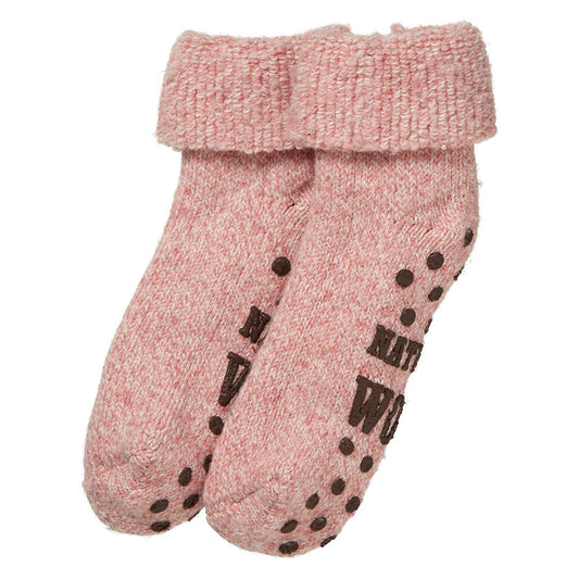 Wollen Huissok met anti-slip - Bamboowear.nl