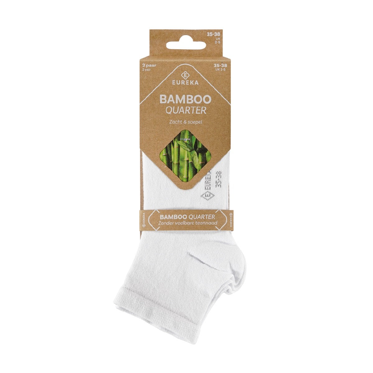 Bamboe Half-Hoge Sokken Eureka (2 paar) - Bamboowear.nl