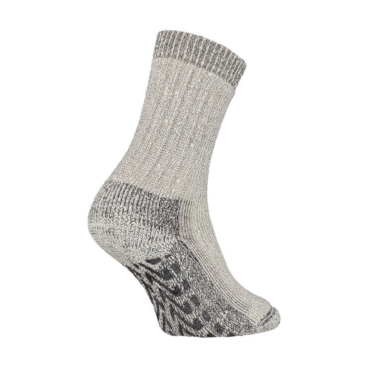 Merino wollen huissokken met anti-slip Soga (S04) - Bamboowear.nl