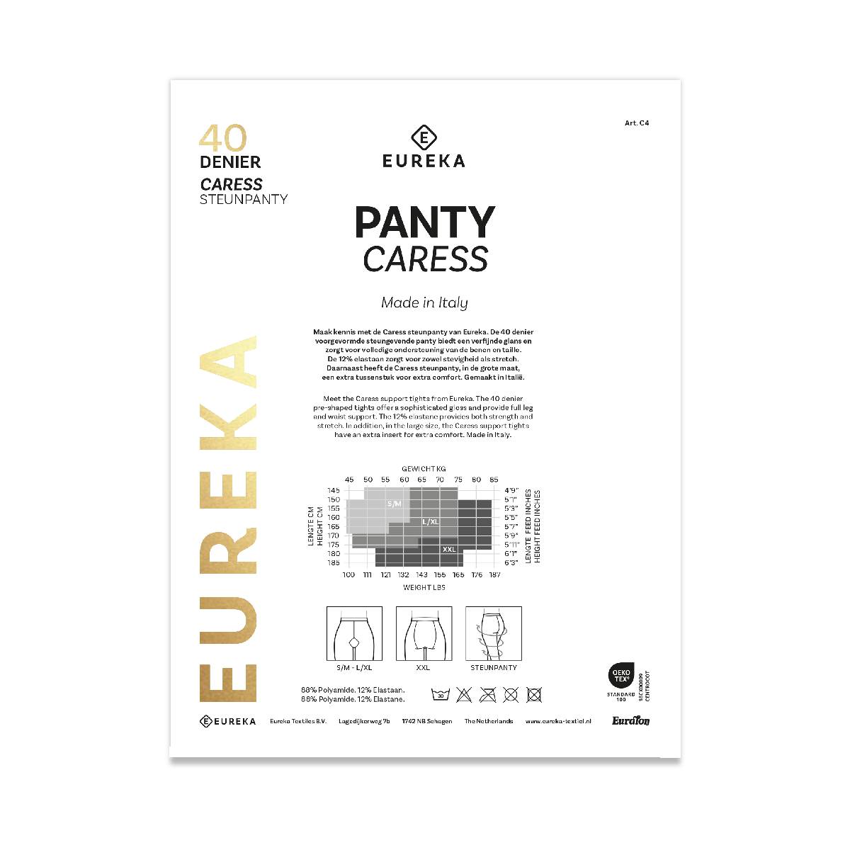 Steunpanty Caress 40 Denier Eureka