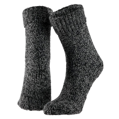 Wollen Huissok met anti-slip - Bamboowear.nl