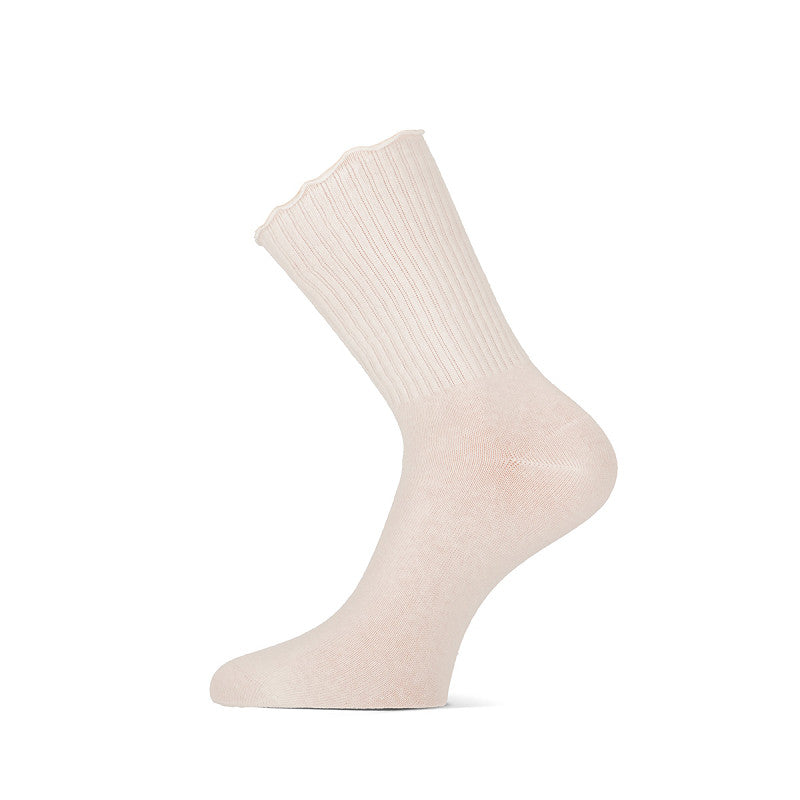 Fun sokken voor dames - ruffle top (3 paar) - Sokkentopper.nl