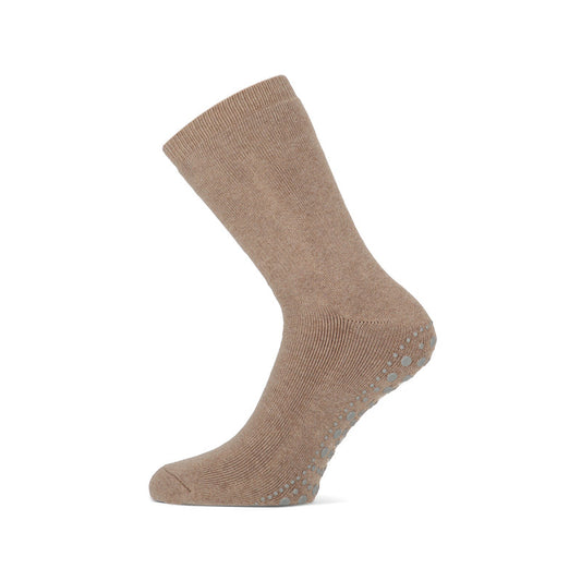 Anti-Slip sokken (yellow moon & Basset) - Bamboowear.nl