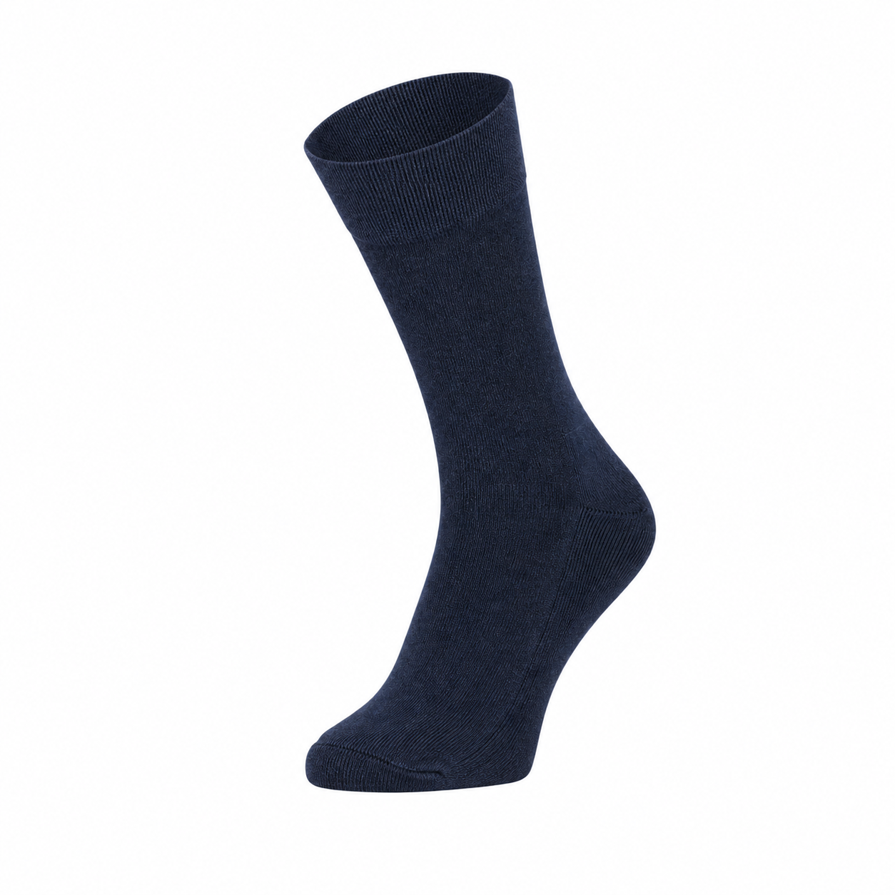Jeans blauwe katoenen sokken met badstof zool van Eureka, licht blauwe katoenen sokken