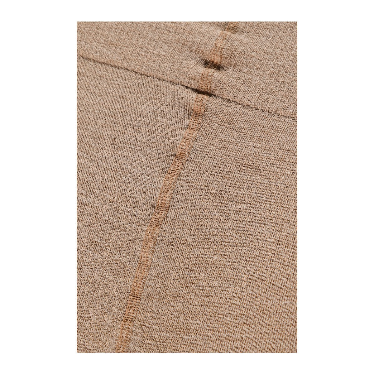 Beige maillot van merinowol van Eureka, warm en van natuurlijk materiaal