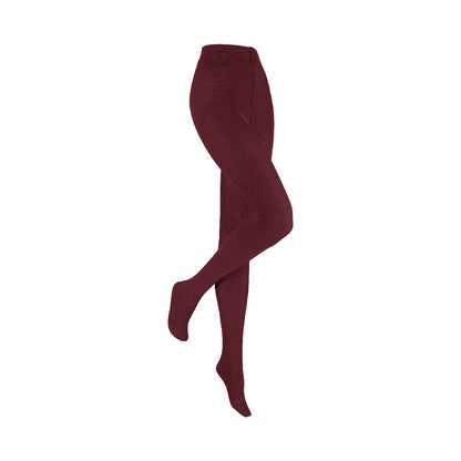 Bordo rode maillot van merinowol van Eureka, zacht en warm