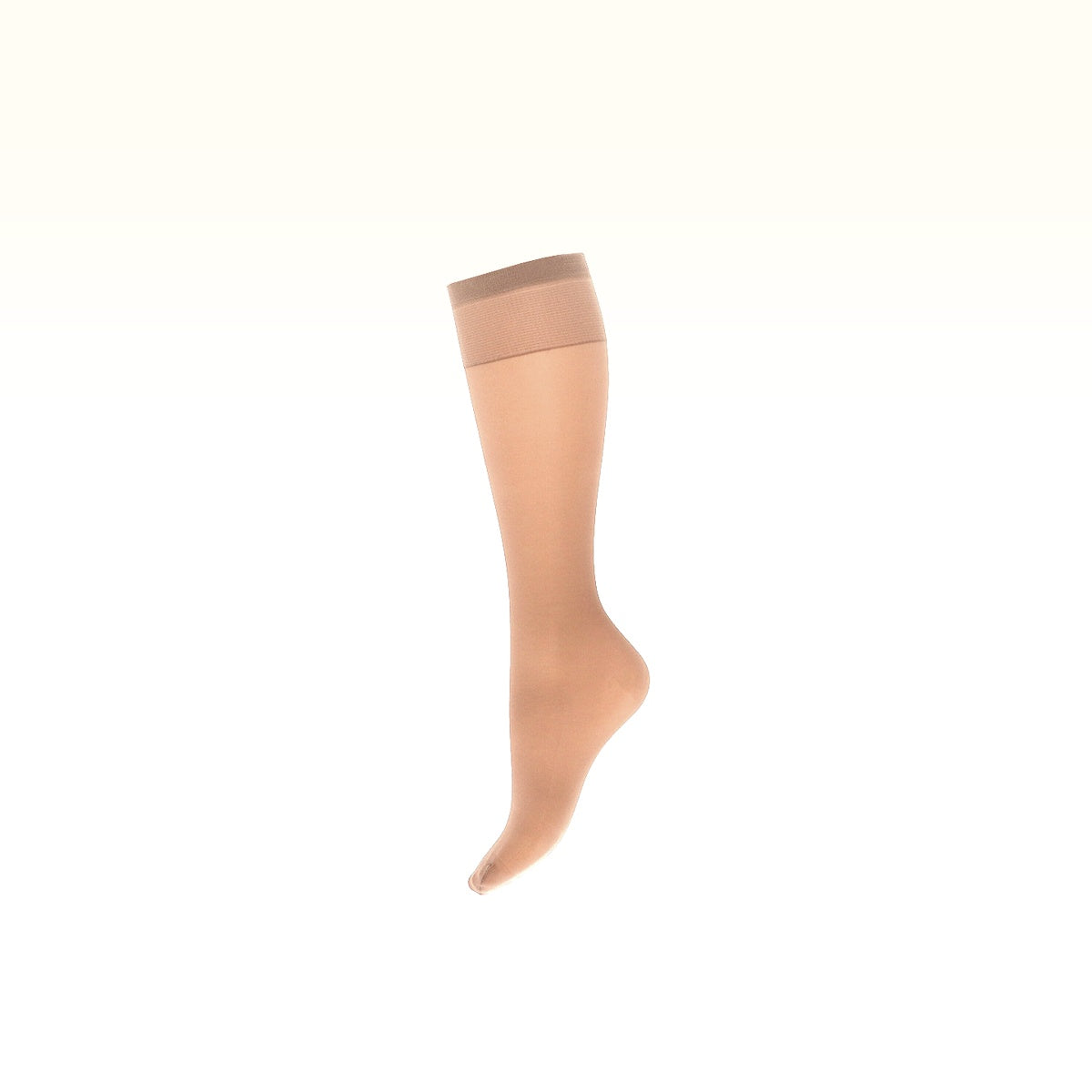 Wineblush 15 Denier panty kniekousen van Marianne, onzichtbare huidskleurige panty kousen