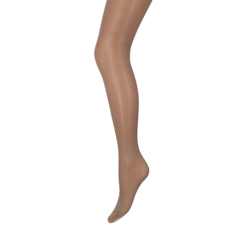 Taupe 35 Denier panty van Marianne, panty met een brede comfort boord die niet knelt of oprolt