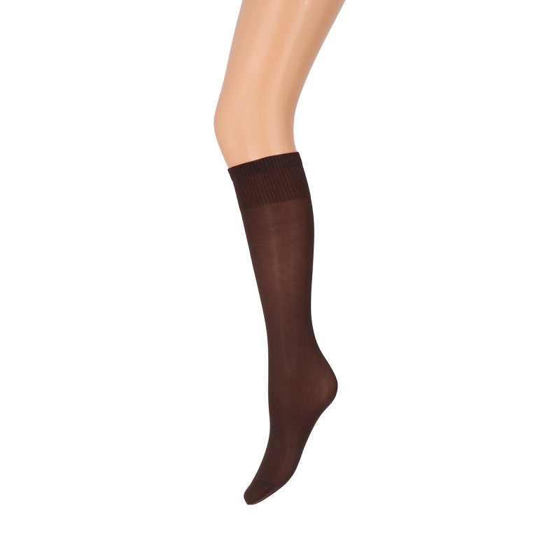 Chocola 35 denier pantykousen van Marianne, mooie bruine pantykousjes die sterk zijn met een chique glans