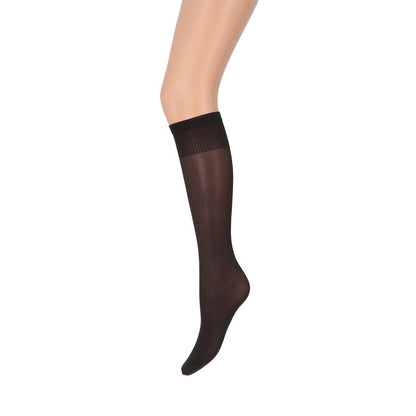 Zwarte 35 denier pantykousen van Marianne, stevig en mooi met een subtiele glans