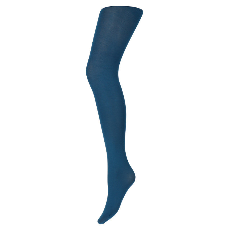 Petrol blauwe 60 Denier panty van Marianne, in meerdere blauwtinten met verstevigde teen