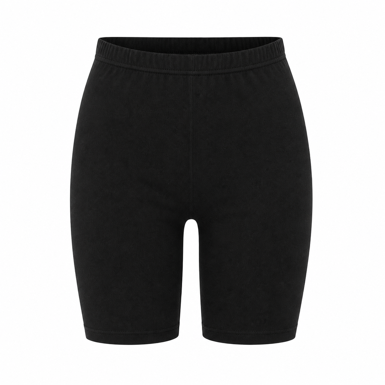 Zwarte katoenen fietsbroek van Marianne, luchtig en ademend broekje voor onder een jurk in de zomer