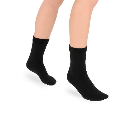 Fleece sokken van Marianne, warme thermo sok met fleece van binnen 200 denier