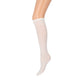 Witte 80 Denier katoenen kniekousen van Marianne, katoenen pantykousjes in de kleur wit