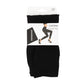 Zwarte katoenen dameslegging van Marianne, comfortabele legging met soepele boord