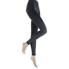 Antraciet thermo legging van marianne, donker grijze thermo legging warm en zacht