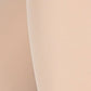 Ecru 60 denier legging van sarlini, dunne legging zonder naden