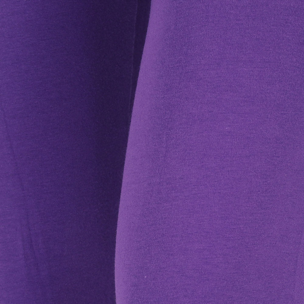 Paarse katoenen dameslegging van Sarlini, legging in felle kleuren en alle maten