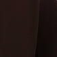 bruine rib legging van Sarlini, detailfoto van bruine dameslegging met ribbels