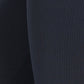 Marine rib legging van Sarlini, rekbare donkerblauwe legging met motief