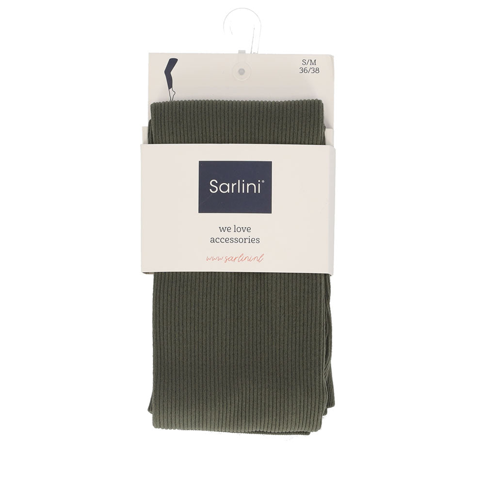 Militair rib legging van Sarlini, legging in alle kleuren