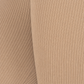 Taupe rib legging van Sarlini, beige legging met rib met rekbare band