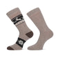 Sokken met alpaca wol met rendier print (2 paar) - Sokkentopper.nl