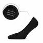 Onzichtbare ballerina/loafer sokken met anti-slip hiel (3 paar) - Sokkentopper.nl