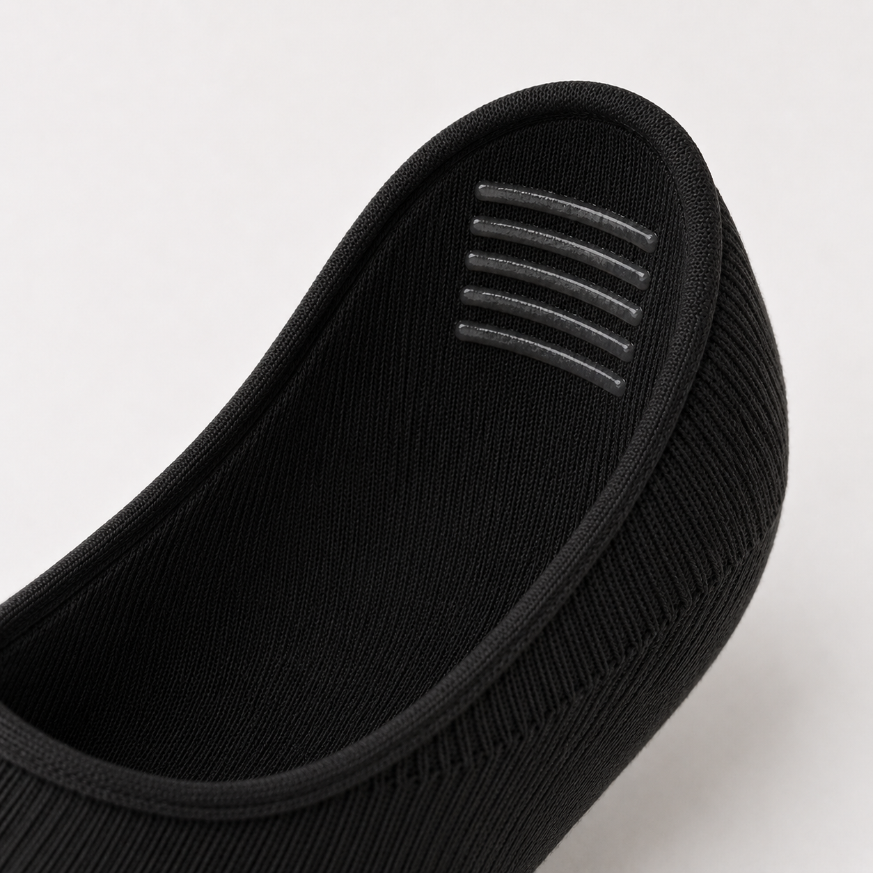 Zwarte onzichtbare sneakersokken van Teckel, no show sokken voor heren en dames