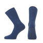 Jeans blauwe antislip sokken van Basset met extra grip